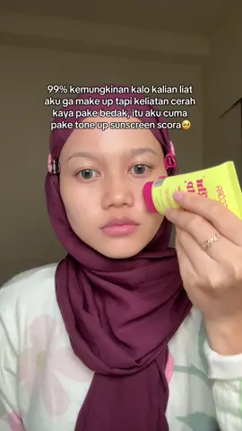 Pdhl cuma pke ini tp kaya pake complexion😭💓 #skincare #sunscreen #skincareproduct 
