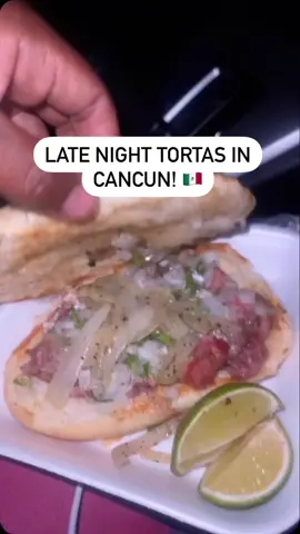 We love a late night torta run ✅✅✅✅