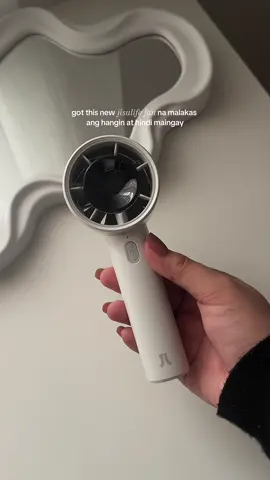 Jisulife handheld fan life10, minimalist design, malakas na hangin and most importantly ay hindi maingay 💨 #jisulife #jisulifefan #handheldfan #fan #portablefan 