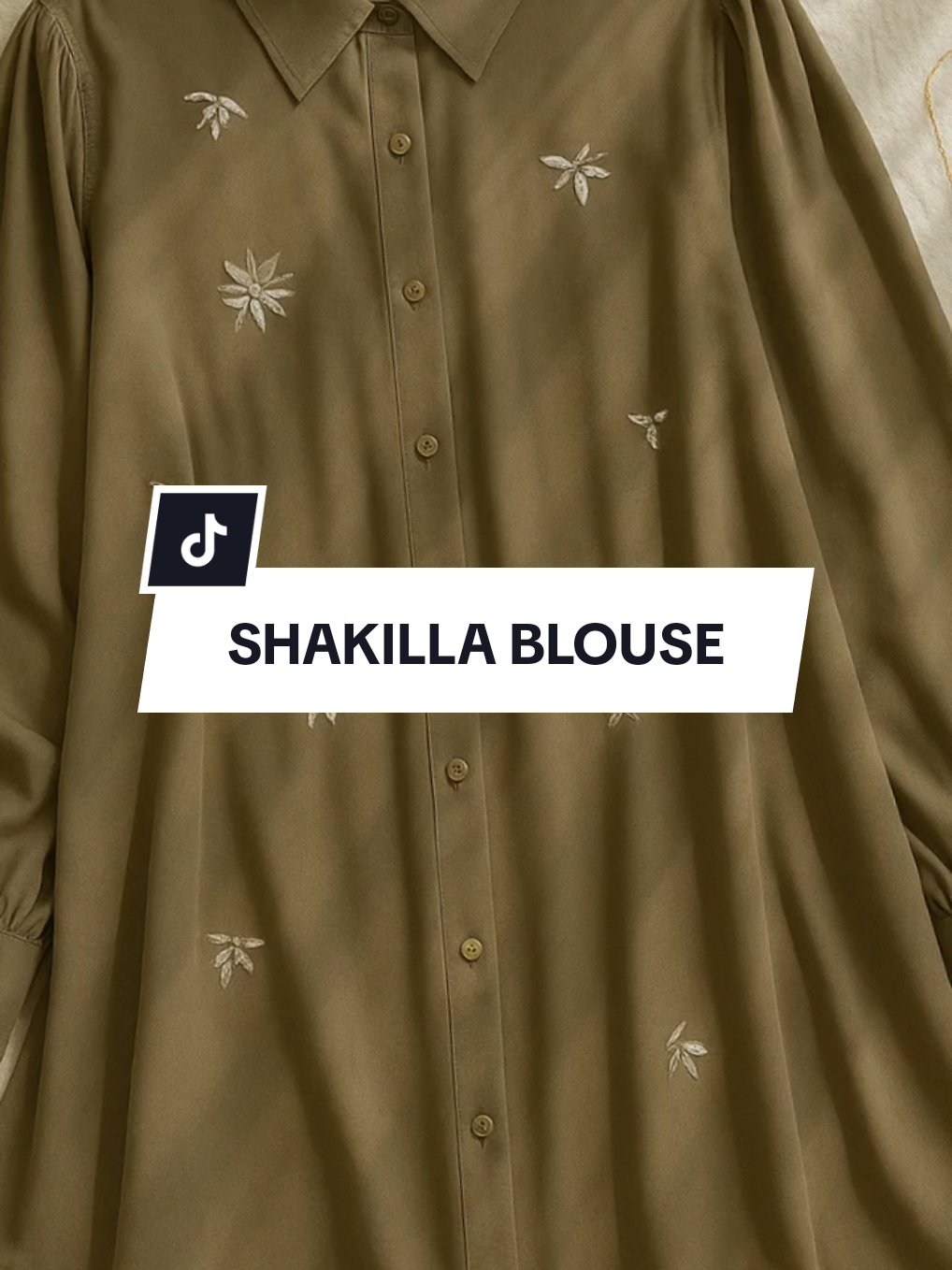 KINAYA PAYET SHAKILLA BLOUSE KEMEJA. #blouse #bajuwanita #kemejawanita #outfit 