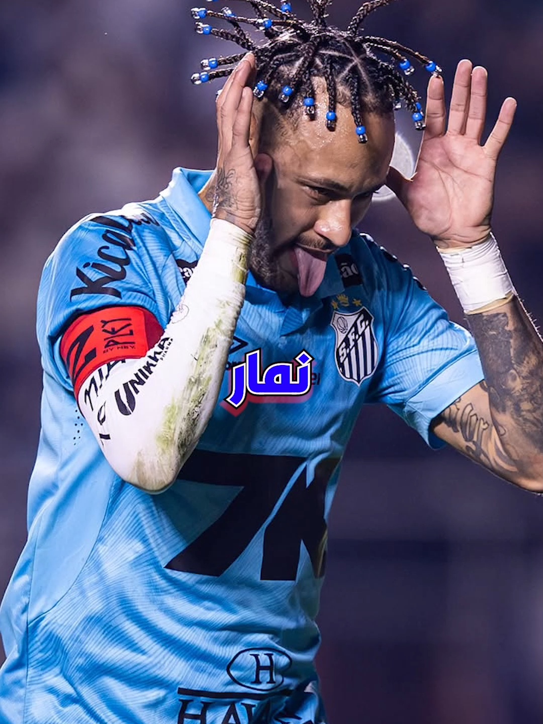 نيمار راجع بقوة!🔥 تألق جنوني وقصة شعر خرز أزرق💙 ورسالة نارية: 