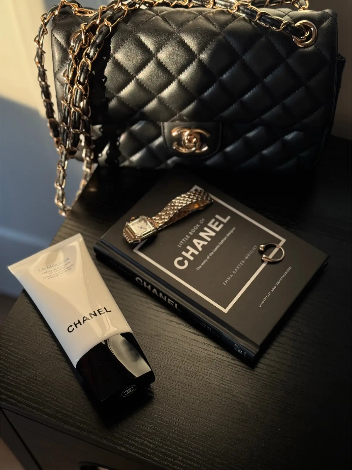 Lovely routine #chanel #chanelbag #chanelbeauty #visual #routine link for the best cleansing cream to foam  https://go.shopmy.us/p-22280661