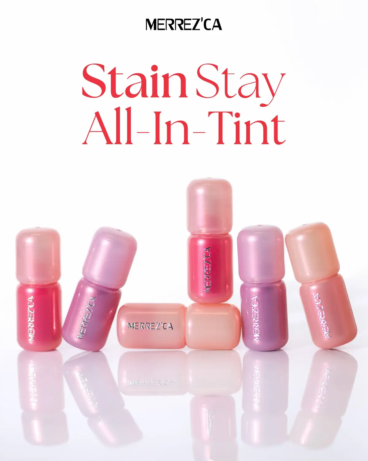 💄✨ NEW! ลิปทิ้นท์น้องใหม่ สวยติดทนยันเย็น!  อยากมีลุคปากสวยแบบไม่ต้องเติมระหว่างวัน ต้องลอง! Stain Stay All In Tint 💋 จาก Merrezca 🔥 ทาแล้วไม่หลุด! สีแน่นชัดเวอร์! ล็อกความปังไว้ทั้งวัน  💦 กันน้ำ กันเหงื่อ จะเต้น จะเที่ยว ปากก็ยังสวยเป๊ะ  🍃 บำรุงในตัวด้วย อโลเวร่า โยเกิร์ต และเบอร์รี่  ปากไม่แห้ง ไม่ลอก ไม่เป็นขุย 🌈 มีให้เลือก 3 เฉดสี ลุคไหนก็เอาอยู่:  🍊 #01 Orange Crush – สดใสแบบพีชๆ หน้าไบรท์ขึ้นทันที  🌸 #02 Rosy Fizz – ชมพูละมุนสุขภาพดีแบบสาวเกาหลี  🍒 #03 Cherry Bomb – สวยแซ่บมั่นใจ สายเปรี้ยวห้ามพลาด 🔒 Hydro-Active Stain Boost Technology  ช่วยล็อกเม็ดสีให้แน่น ไม่ซีด ไม่ไหล ไม่หลุดกลางวันแน่นอน! 📍 มีแล้วที่ 7-11 ทุกสาขา  หรือจิ้มที่ตะกร้าได้เลยยย🛍️ ของใหม่ ต้องมี! ปากสวยสุขภาพดี ไม่ต้องเติมบ่อย! . . #Merrezca #StainStayAllInTint  #ลิปทิ้นท์เนื้อเจล2in1 #ทิ้นท์เซเว่น #ลุคพีชๆต้องมา  #Tintสดใสสู้แดด #EverydayWithMerrezca #เมคอัพปากแน่นติดนาน