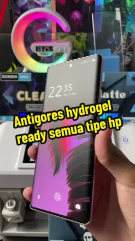 Antigores hydrogel bisa buat semua tipe Handphone ya, yang mau bisa langsung order aja #fyp #foryoupage #antigores #fingerprint #antigoreshydrogel #infinixindonesia #hot50proplus #infinixspeedupnow #infinixmlbbantilaglag 