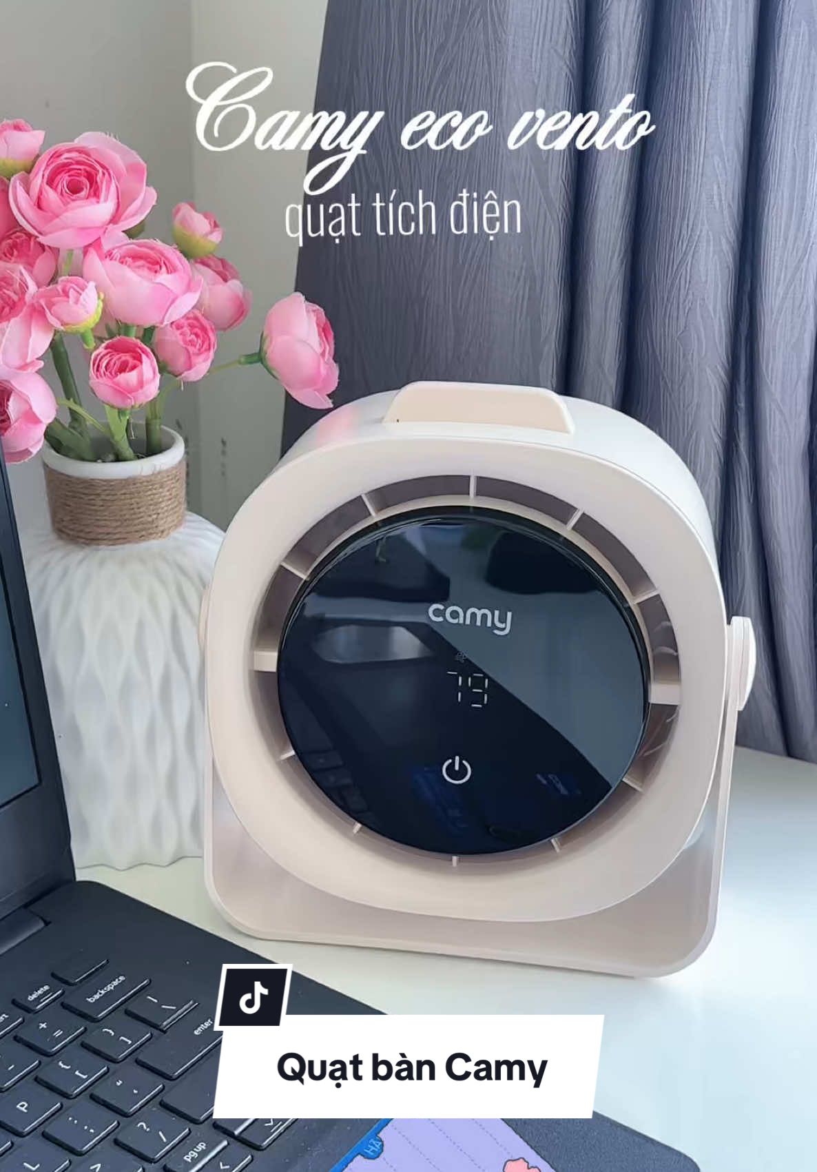 Quạt giá học sinh tính năng người lớn 🤭 Pin trâu, gió khoẻ, LED đầy đủ chốt lẹ #quattichdien #quatmini #quatdeban #quattreotuong #quatsactypec #quatpin6000mAh #camyecovento #dodiengiadung #tienduongnhungdang #reviewquat #muasamthongminh #genzreview #danhchongaynang#camy #quatcamy 