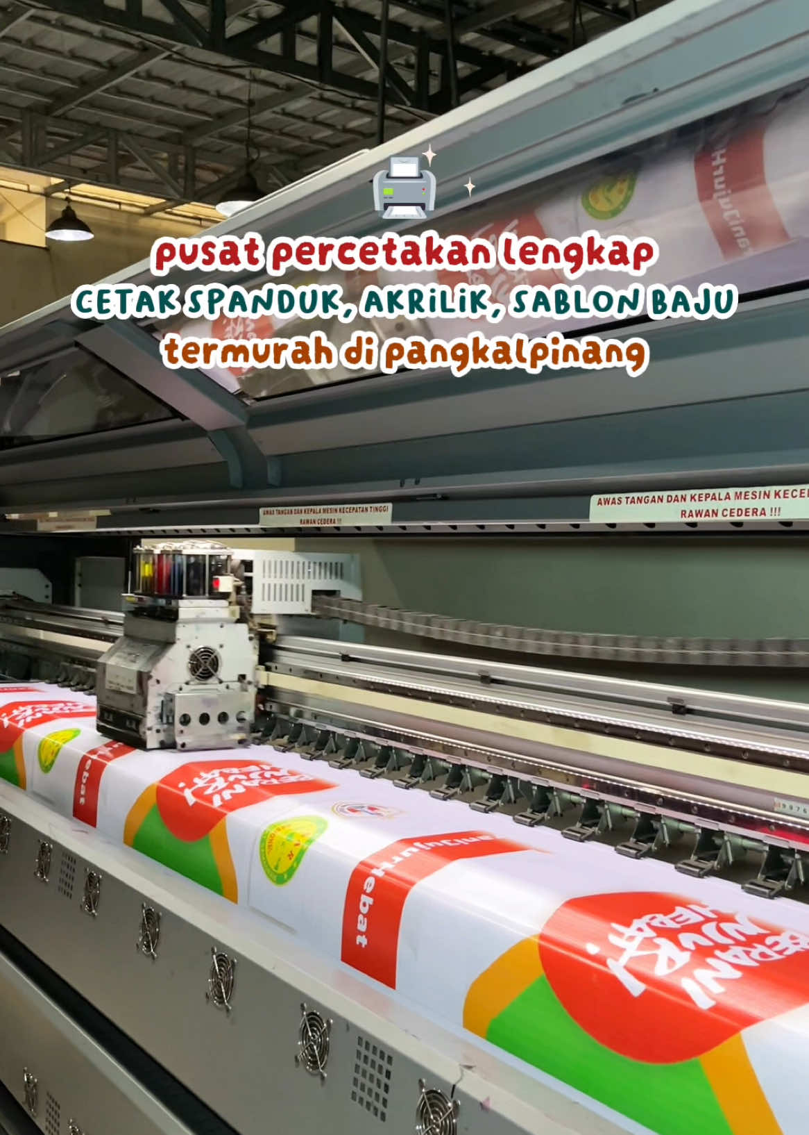 pusat percetakan terlengkap dan termurah di pangkalpinang! cetak spanduk, banner, stiker, piala akrilik sampe sablon/bordir baju semuanya bisa disini!✨ disini tuh menerima semua jenis percetakan dengan alat yang lengkap dan canggih yang pengerjaan nya cepat dan bisa ditunggu loh!😱 cetak spanduk start 18 ribu dengan hasil yang tajam karna menggunakan mesin cetak spanduk 10 PL. wow!  📌 Garuda Grafika @garudhagrafika  📍Jl. Mayor Haji Muihidin - Pangkalpinang  ⏰ Senin - Sabtu (07.30-17.00) ⏰ Minggu (07.30-12.00) #percetakanpangkalpinang #pangkalpinang #cetakbannerpangkalpinang #cetakspandukpangkalpinang #bangka #pangkalpinangbangka #pangkalpinangkekinian #bangkabelitung 