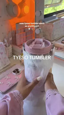 Obsessed!!  💗 #tyesotumbler #tyeso #tyesovacuuminsulatedmug #tyesoreview #tyesoviral #tyesoofficial #tyesotumblerwithhandle #tyesotumblerwithstraw 