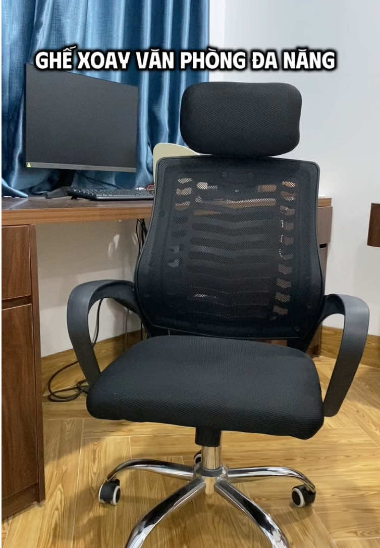 Ghế xoay văn phòng đa năng cứng cáp độ chịu lực tới 90kg ( nhà e đã test 2 bố con bế nhau ngon nghẻ). Làm văn phòng hay anh chị em làm ghế học, ghế Live đều được nha . #ghexoay #ghexoayvanphong #ghexoay360 #ghevanphong #viral 