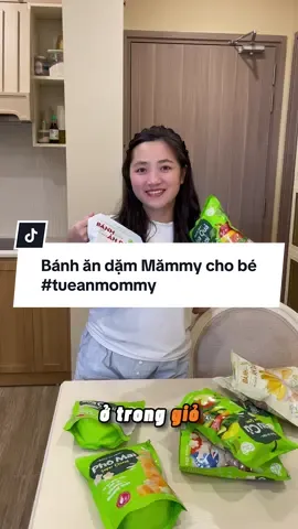 Bánh ăn dặm Mămmy cho bé #tueanmommy 