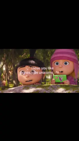i love unicorns #fyp #foryoupage #secret #agnes #unicorns #despicableme #ily 
