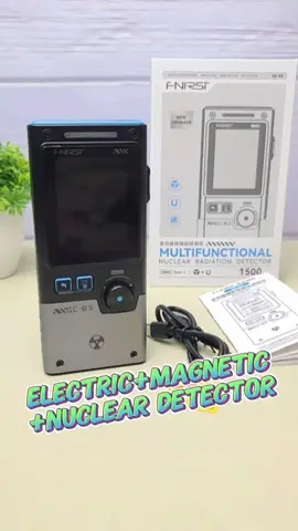 Fnirsi GC-03 3-in-1 EMF & Radiation Detector Unboxing and Real Test | Electric, Magnetic, Nuclear Detection  Unboxing and testing the Fnirsi GC-03 3-in-1 Detector, which measures Electric Fields (EF), Magnetic Fields (MF), and Nuclear Radiation (γ rays) in one compact device! Multi-function Portable Smart Tool Buying Link in Profile Bio  🔗https://s.click.aliexpress.com/e/_ompNdiv 🌍Free Shipping Worldwide 🏷Limited Time Discount only . Like❣️ comments📋 Share📤 . #fnirsi #fnirsigc03 #radiationdetector #nuclearradiation #nuclearradiationdetector 
