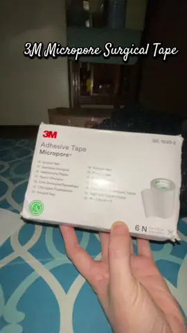 3M micropore surgical tape for securing dressing,gauze pads #surgicaltape #medicaltape #medicalsupplies #tape #fyp 