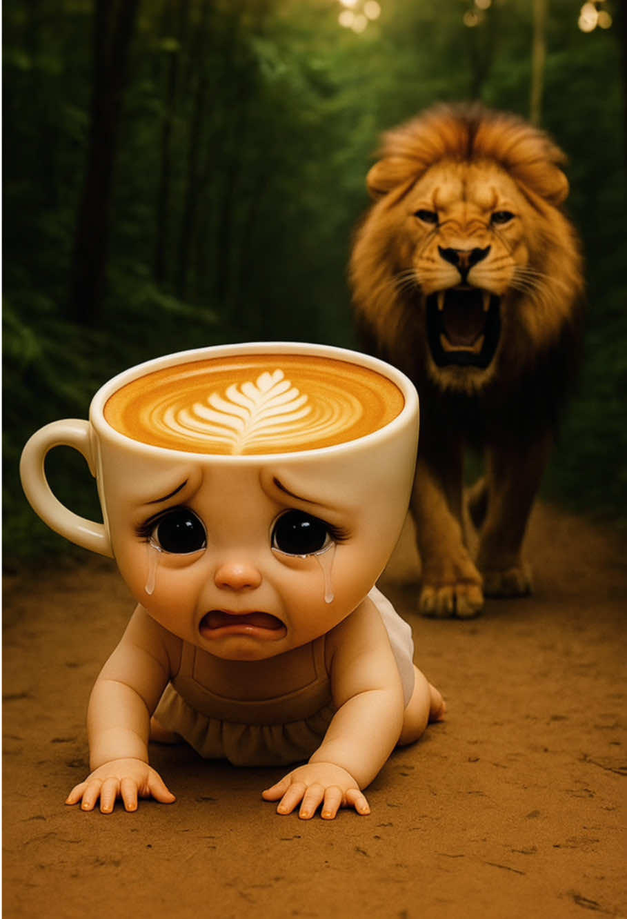 Lovely ballerina and cruel lion and her good father#tungtungtungsahur #rescue #brainrot #cartoon #ballerina#story #fyp 