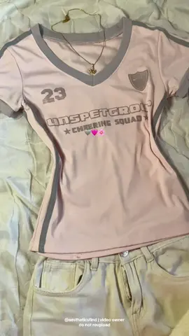 from 100+ to 84 pesos! #top #varsitytop #aestheticsfind #pinkgray #pink 