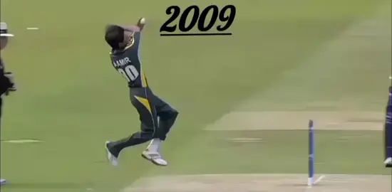 king Amir bowling jump style 