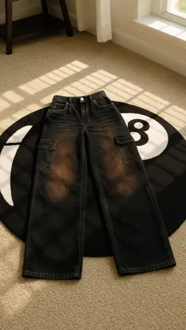 celana cargo baggy jeans highwaist tebal unisex #celanacargo #baggy #baggyjeans 