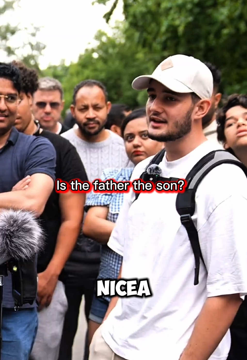 Is Trinity logically coherent? #dawah #streetdawah #speakerscorner #muslimvschristian #islam #christianity #debates #smile2jannah 