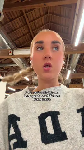 Joking but this one is such a banger #arianagrande #tickets 