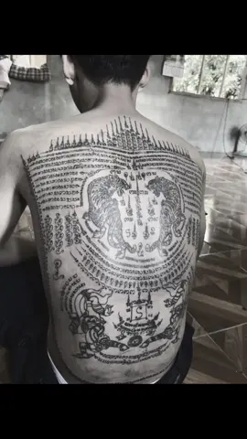 อย่าบ้าเหมือนกูก็แล้วกัน😇#สักยันต์ #ยันต์ไทย #ศิษย์มีครู #ฟีดดดシ #tiktok 