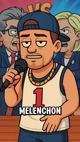 #humour #politique #parodie #clash #marinelepen #melenchon 