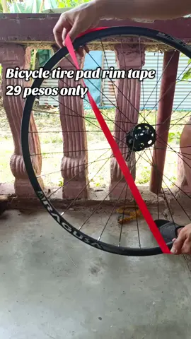Anti puncture tire pad rimtape🚲🪢  #fyp #bike #mtb #cycling #tiktokaffiliate #CerealCerdik 