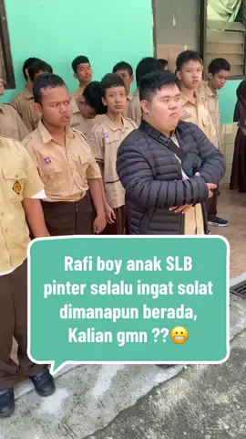 #slbcore #anakslb dimanapun kapanpun yang di ingat salat MasyaAllah masa kalian engga..