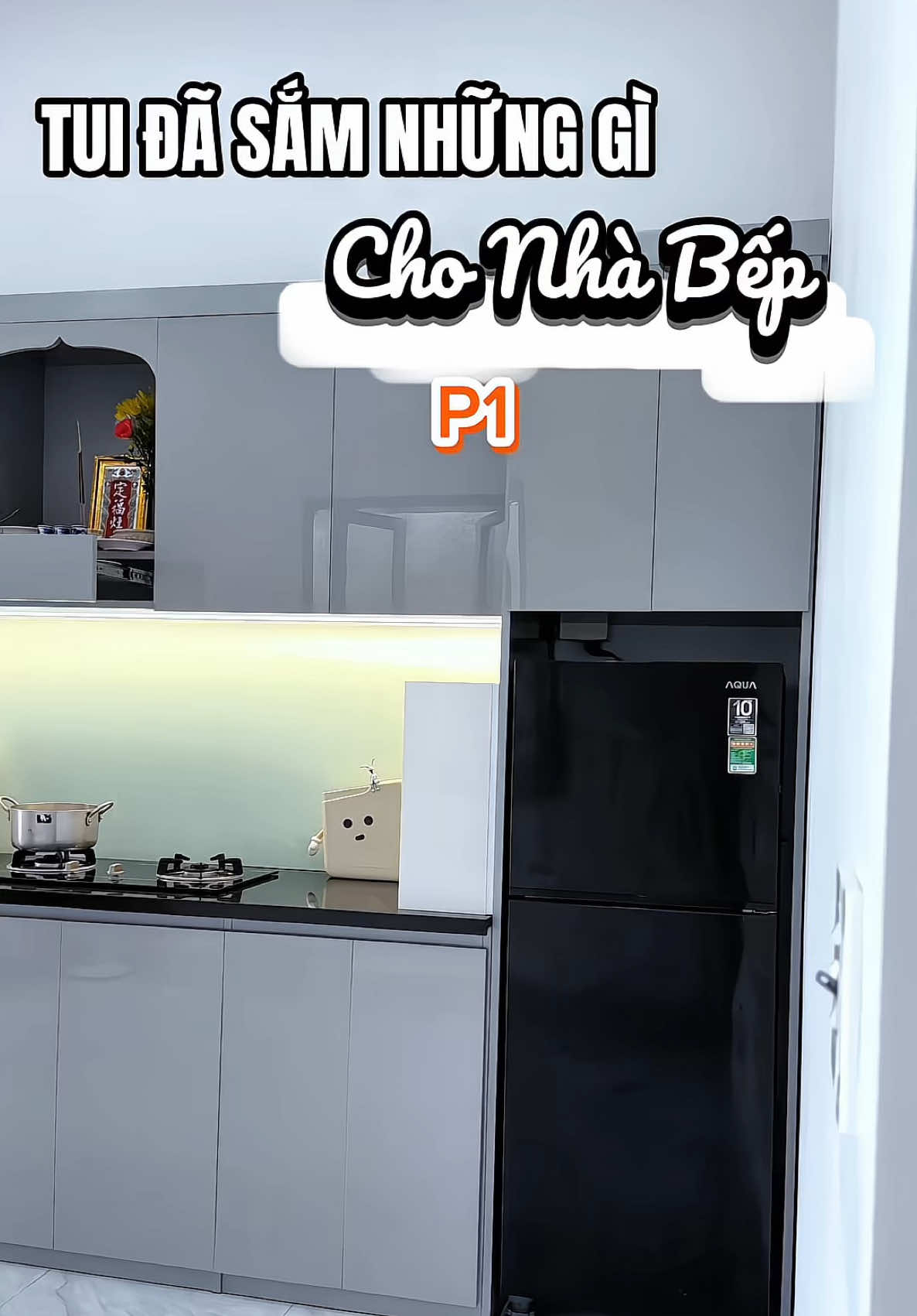 Nhà bếp mới toanh, coi t rinh gì về cho nó nha 👀 #xuhuong #thuỳ_mua_rồi_review #ttlktiktokshop #review_đồ_nhà_dùng #bếp_nhà_mình 