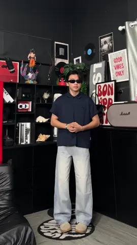 Quần jean ống rộng kaki lodes #fyp #quanjean #quanongrong #quanjean #quankaki 