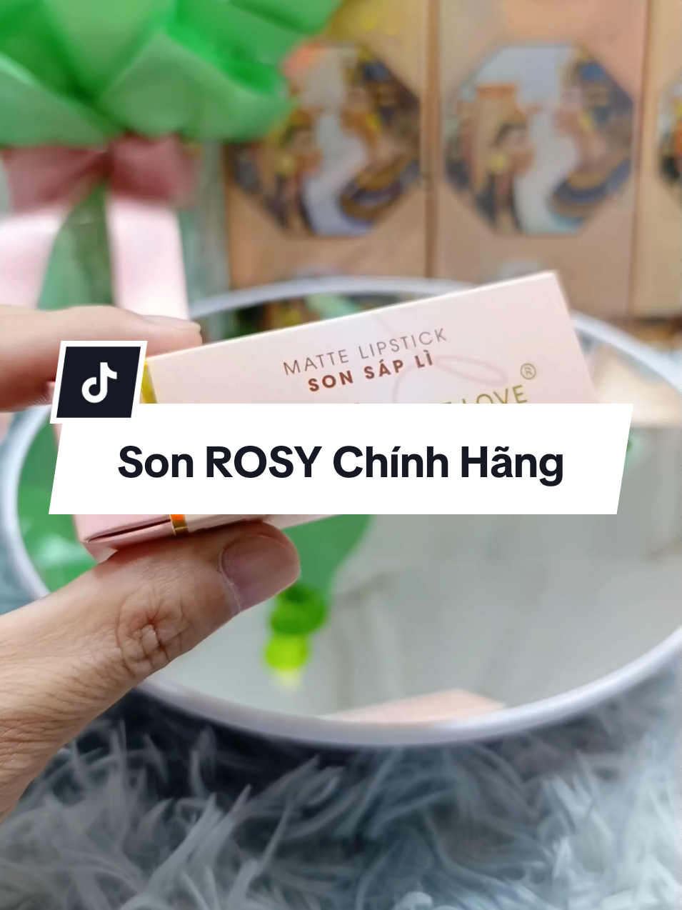Son sáp lì ROSY chính hãng, An toàn cho cả mẹ bầu sử dụng ❤️ #son #sonrosy #lipstick #gianggiamgia #xuhuong 