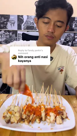 Replying to @Fandy parkir mang eak? #makanking #mukbang #reddog 