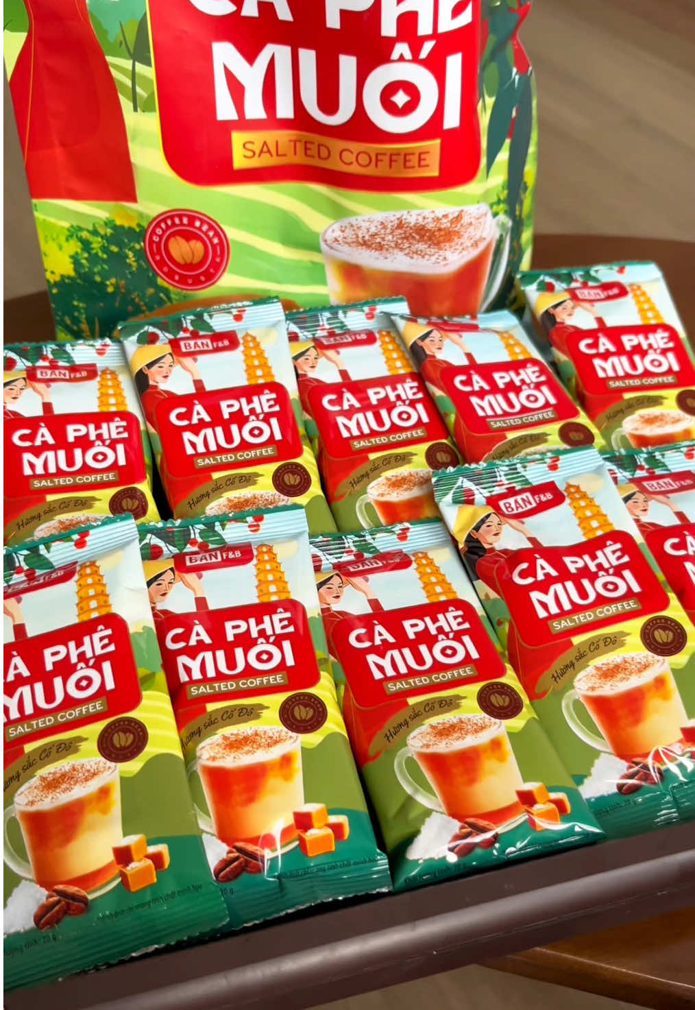Cà phê Muối Bản F&B thơm ngon đậm đà chuẩn vị Cố Đô #caphe #capheban #caphemuoi #caphemix6vi #shop92mall #caphemixvi 