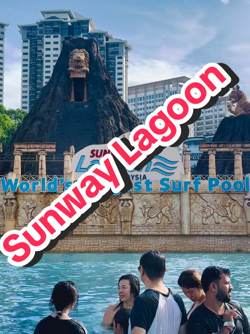 Sunway Lagoon Water Park  #travelmalysia #sunwaylagoon #sunwaylagoonwaterpark #travelkualalumpur #fyp #abeelmadni #yanoorenterprise #yanoorempire 