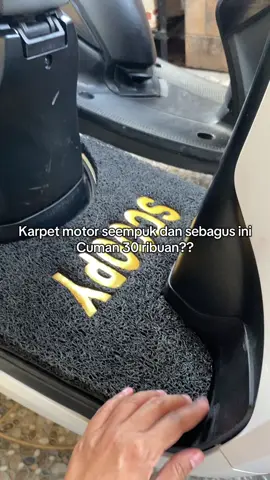 Pengguna scoopy wajib punya#karpetmotor #karpetmotorscoopy #scoopy 
