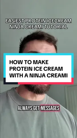 The easiest tutorial to make protein ice cream with the Ninja creami. Tastes amazing and will keep you satiated for hours… one of the best diet hacks you can use #diethacks #ninjacreami #ninjacreamirecipe #ninjacreamitutorial #proteinicecream #proteinicecreamrecipe 