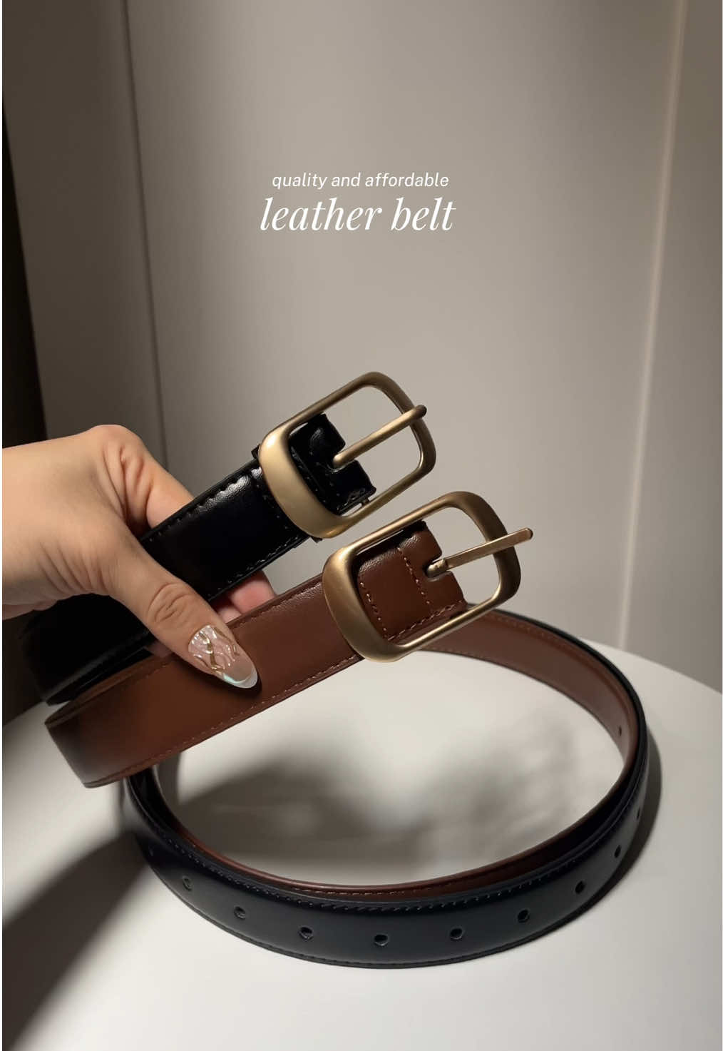 leather belt reco ⋆˙⟡ #belt #affordablebelt ##leatherbelt #classybelt#beltforwomen  