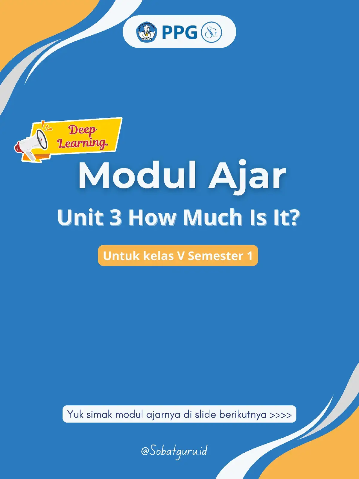 Materi how much is it unit 3 kelas V semester 1 bahasa inggris. Modul ajar dapat diunduh melalui link di bio ya✨️ MODUL AJAR TERBARU – SIAP PAKAI & EDIT 🔹 Lengkap, Praktis, dan Sudah Berbasis Deep Learning! Modul ajar ini merupakan versi terbaru tahun ajaran sekarang, disusun sesuai Kurikulum Merdeka dan sudah menerapkan pendekatan pembelajaran mendalam (Deep Learning).   📦 Dalam 1 paket kamu akan mendapatkan: ✅ Modul Ajar dalam format Word ✅ PowerPoint Pembelajaran  ✅ LKPD  ✅ Soal Evaluasi ✅ Link Canva untuk PPT,  LKPD, Soal Evaluasi, dan Cover – Bisa Diedit Ulang #lolosppgcalonguru2025 #ppg #modulajarbahasainggris #fyp #foryou 