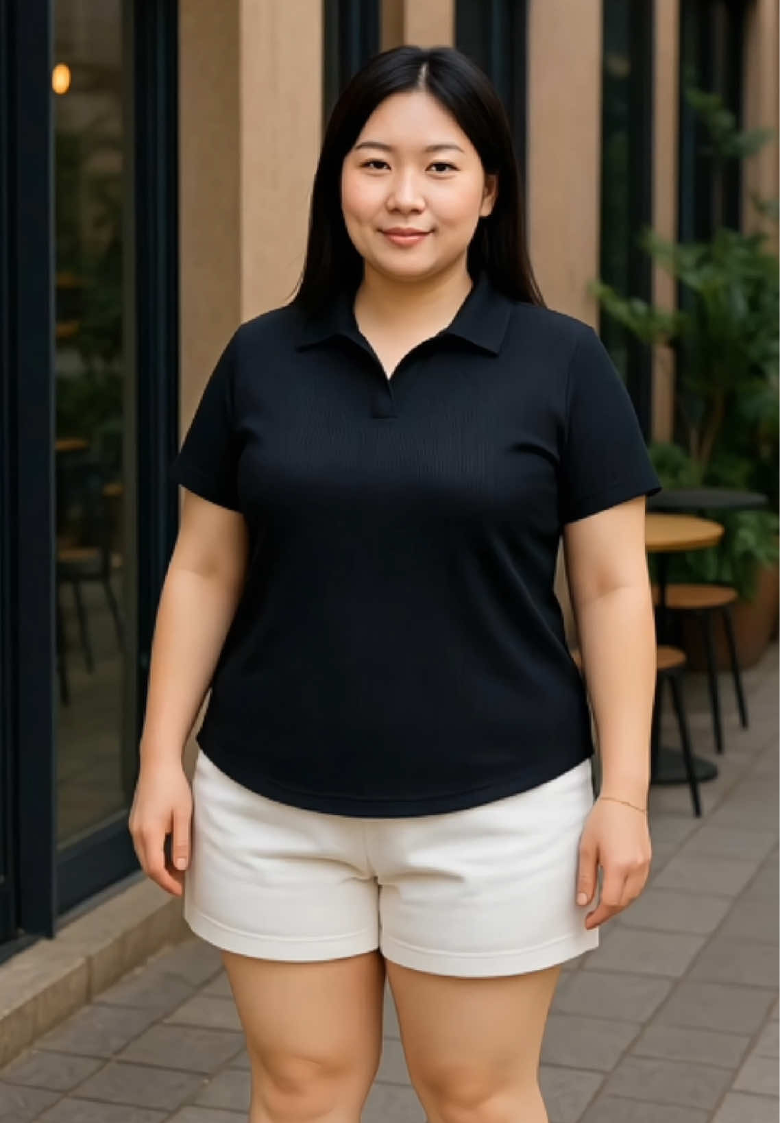 Áo thun Polo bigsize với chất thun tăm gân mềm mịn co giãn, che bụng và bắp tay to khéo léo, đi làm đi chơi đều hợp #aothunbigsize #aothunnu #thoitrangnu #aopolonu #tudoquocdan  @Tủ Đồ Quốc Dân 