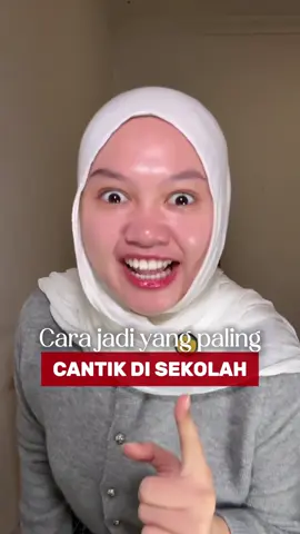 Jadi yang paling cantik di sekolah pake reformula toneup creamnya emina yang gak maen-maen #toneupcreamemina #Skincare #anaksekolah 