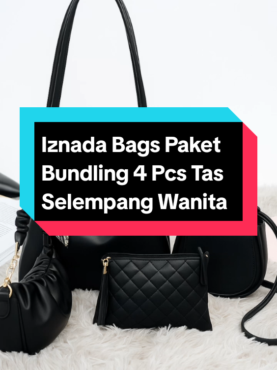 Bagian 1 | Iznada Bags Paket Bundling 4 Pcs Tas Selempang Wanita#tas #taswanita #tasselempangwanita #tas4pcs80rb #fyp #beranda #fyppppppppppppppppppppppp 