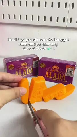 Road to kutis labanos using Alada soap 🧼🫧 #aladasoap #aladasoaporigfromthailand #whiteningsoap #tiktokmademebuyit 