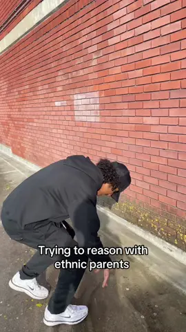 Talking to ethnic parent Is like talking to a brickwall 