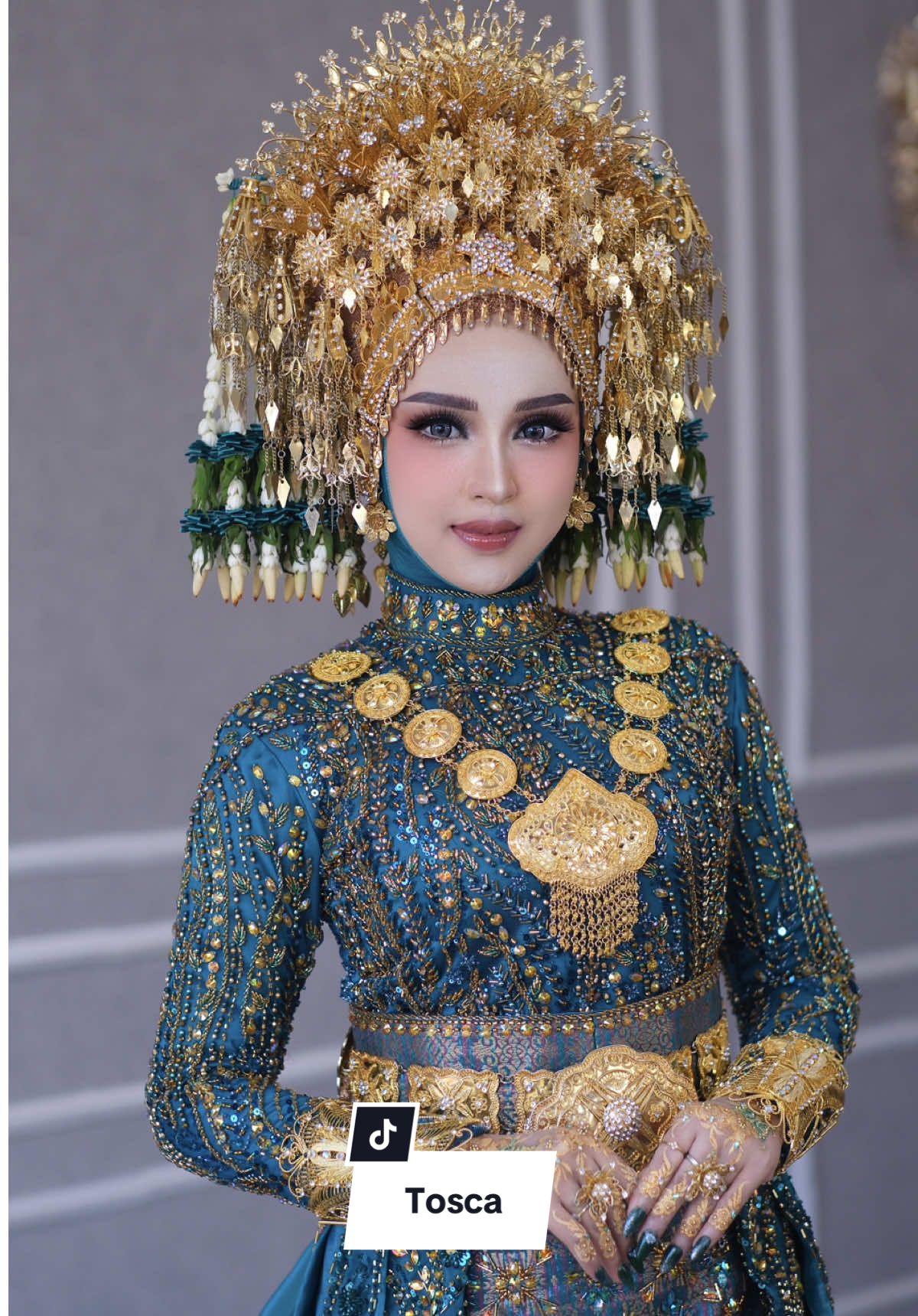 Secakep itu warna tosca😍🫶🏻#resepsiadataceh #resepsi #adataceh #adataceh #wedding #suntingaceh #fyp 