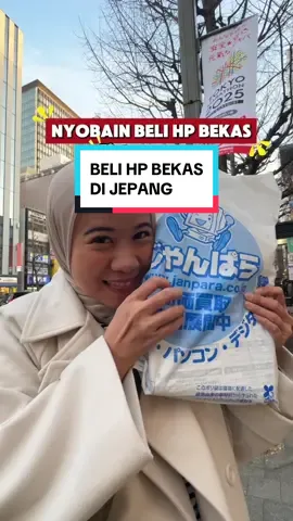 Beli HP bekas di Jepang, worth it ngga sih?” Aku sempet mampir ke Akihabara buat hunting HP bekas, dan surprisingly, pilihannya banyak banget! Bahkan ada juga yang udah unlocked dan bisa langsung dipake di Indonesia 🫶🏼 📸 Ada yang bilang kalo beli HP Jepang tuh fotonya bunyi cekrek2? Nah, itu bisa diakalin kok! Setelah daftar IMEI dan setting ulang, kamera bisa jadi silent mode kayak HP biasa. Aman! Menurut aku, harganya juga lebih murah dibanding beli di Indo.  aku udah spill tempat aku beli HP bekas di video yaahh. jangan lupa follow aku buat dapet tips jepang lainnyaa🇯🇵 semoga bermanfaat!