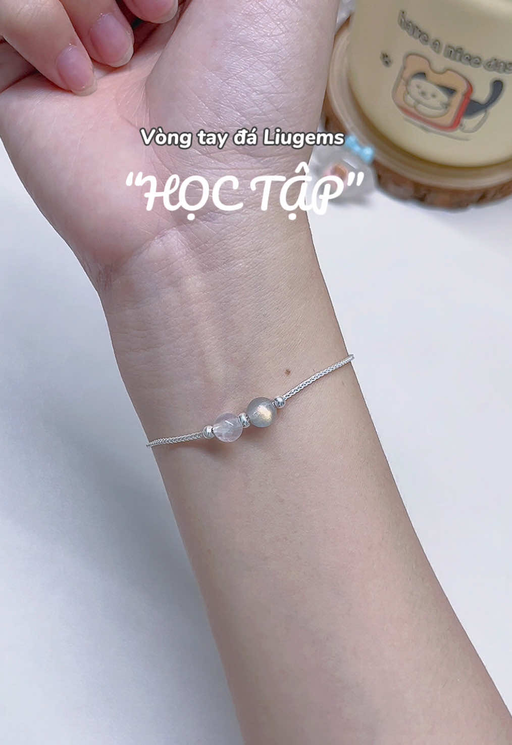 Vòng tay đá tự nhiên hỗ trợ trong học tập@Liugems Official #viral #liugems #vongtay #vongtayphongthuy #lactaybac #xuhuong #unboxing #backtoschool 