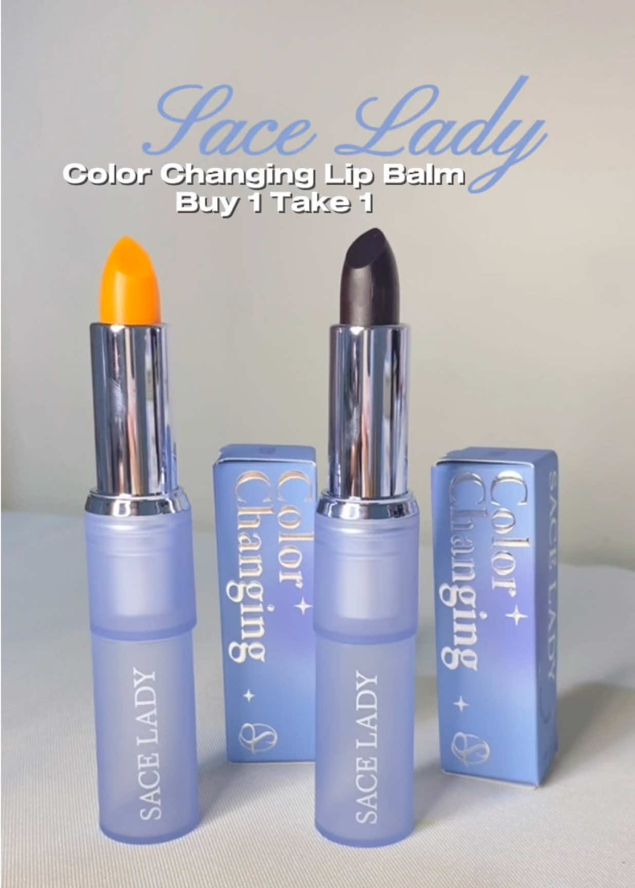 B1T1 Color Changing Lip Balm from @SACE LADY beauty.ph 💗✨ Give your lips a break by using this lip care product. Buy 1 Take 1 all the way to lip care glow🫦✨  #sacelady  #saceladyphilippines #makeup #colorchanginglipstick #lipstick #trendingmakeup #fyp #fyppppppppppppppppppppppp #viral #trending 