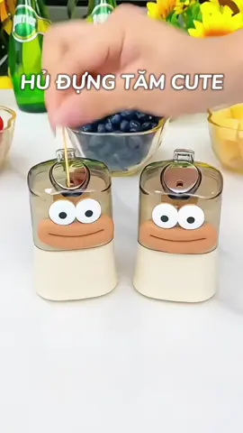 Hộp đựng tăm ngộ nghĩnh #hopdungtam #hopdungtamngonghinh #hudungtam #hudungtamdethuong #nuriviu 