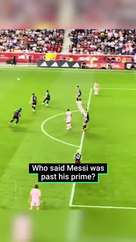 Lionel Messi has still got it 🔥 Whoever said the goat is past it hasn’t seen this incredible ball control and pass.  🎥: IG/ celi.Anthony  #lionelmessi #messi #messi_king #messi10 #football #footballfans #Soccer #fcmiami #miamifc #maimi #MLS #majorleaguesoccer #footballclips #messigoat #metro #metrosport #SportsNews 