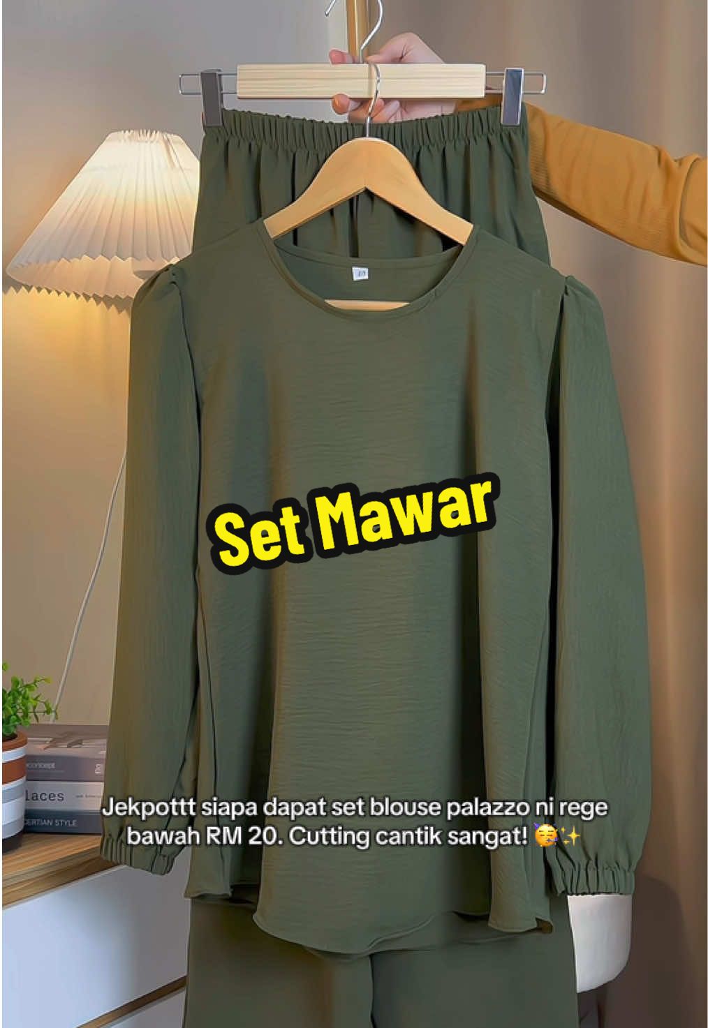 #mawarset #setbajuseluar #setmuslimah 