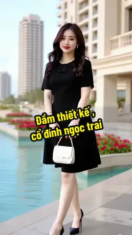 Đầm Thiết kế BEMINE, cổ tròn đính ngọc trai sang chảnh  #thoitrangnu892 #thoitrangtiktok #vayralvideo #xuhuong #xuhuongtiktok #hottrend #thoitrangthietke #dam #vay  @Thời Trang Nữ 892 