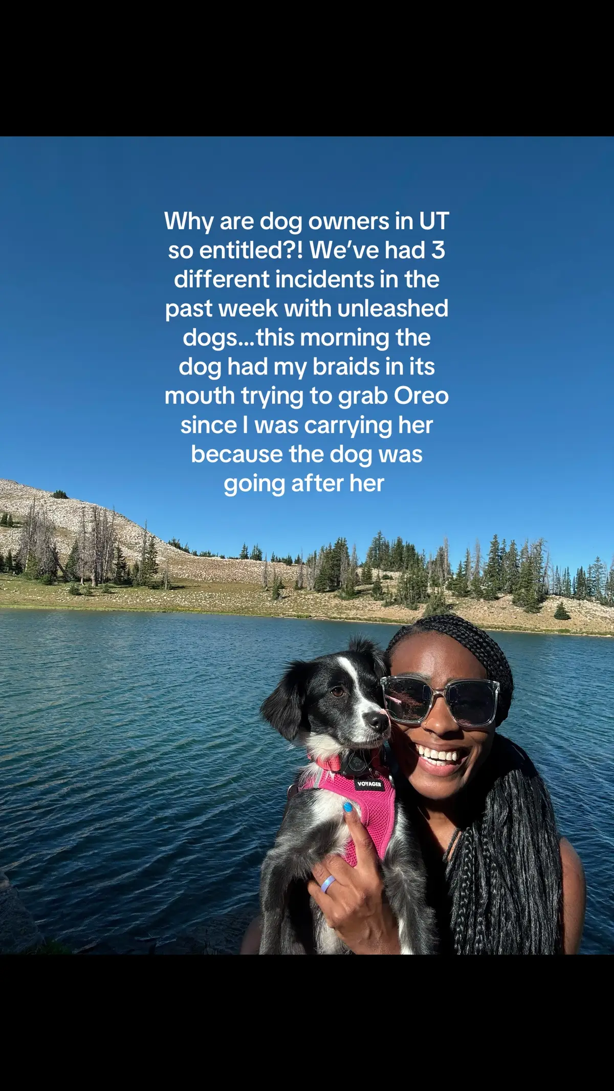 I’m really trying to be understanding but these incidents happened in leashed areas! I really don’t want Oreo becoming reactive or start to get anxiety. I feel like I’m failing her. Last week there were 5 unleashed dogs at liberty park with a couple and they just shrugged it off. Today the guy said puppy’s will be puppy’s 🙄 #leashlaws #leash #leashyourdog #fyp #foryou #dog #dogmomfail #dogmom #oreo #dogtok #utah